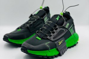 Reebok Zig Kinetica Black Green (001)