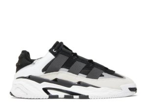 Кроссовки Adidas Niteball Black White (001)