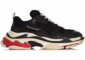 Кроссовки Balenciaga Triple S (Black) (006)