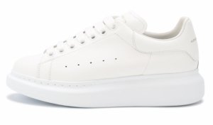 Кроссовки Alexander McQueen (All White) (001)