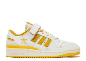 Кроссовки Adidas Forum 84 Low White Yellow(004)