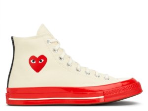 Кеды Converse Chuck 70 High Pristine Red Comme Des Garcons Play
