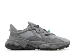 Кроссовки Adidas Ozweego TR Grey Solar Green