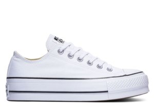 Кеды CONVERSE Chuck Taylor All Star Platform Canvas Low Top (низкие/белые)