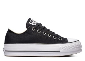 Кеды CONVERSE Chuck Taylor All Star Platform Canvas Low Top (низкие/черные)