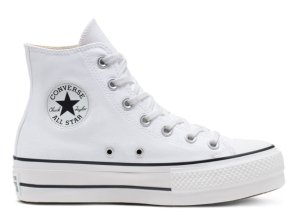 Кеды CONVERSE Chuck Taylor All Star Platform (высокие/белые)