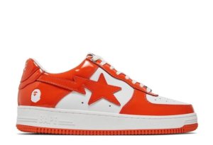 Кроссовки A Bathing Ape BAPE STA Orange