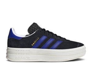 Кроссовки Adidas Gazelle Bold Black Lucid Blue