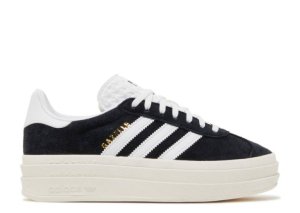 Кроссовки Adidas Gazelle Bold Black/White
