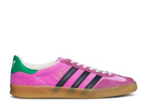 Кроссовки Adidas Gazelle X Gucci Pink Velvet