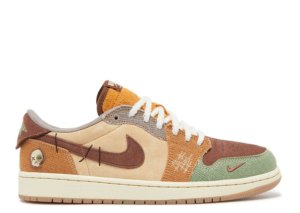 Кроссовки Nike Air Jordan 1 Retro Low X Zion Williamson Voodoo