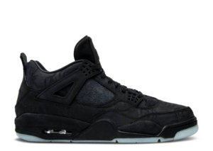 Кроссовки Nike Air Jordan 4 Retro X KAWS Black