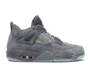 Кроссовки Nike Air Jordan 4 Retro X KAWS Cool Grey